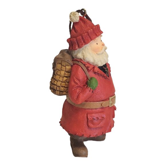 Kris Kringle Hallmark Keepsake Ornament 2003 by Sharon Visker Santa with Pack - Picture 3 of 15